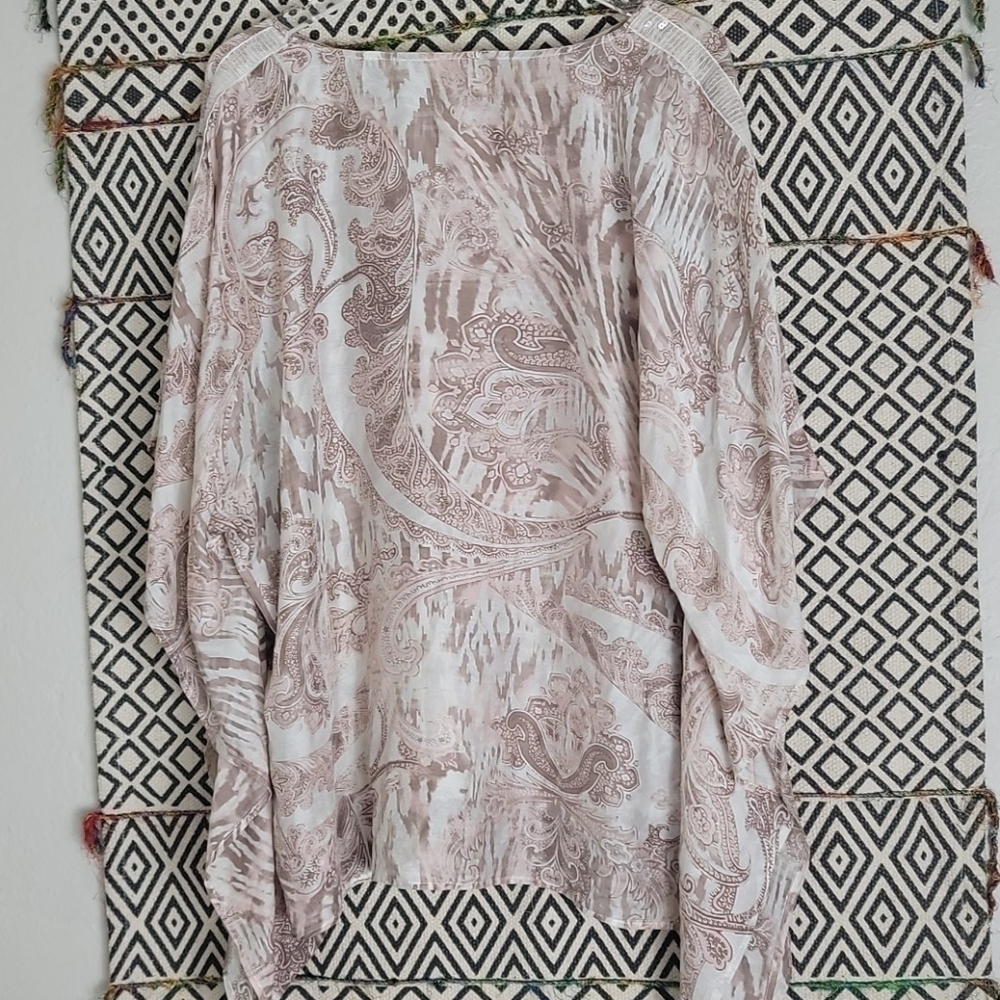 Chico's Printed Blouse - Picture 5 of 7